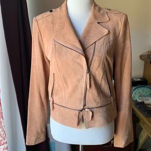Beautiful leather/suede jacket by WHBM